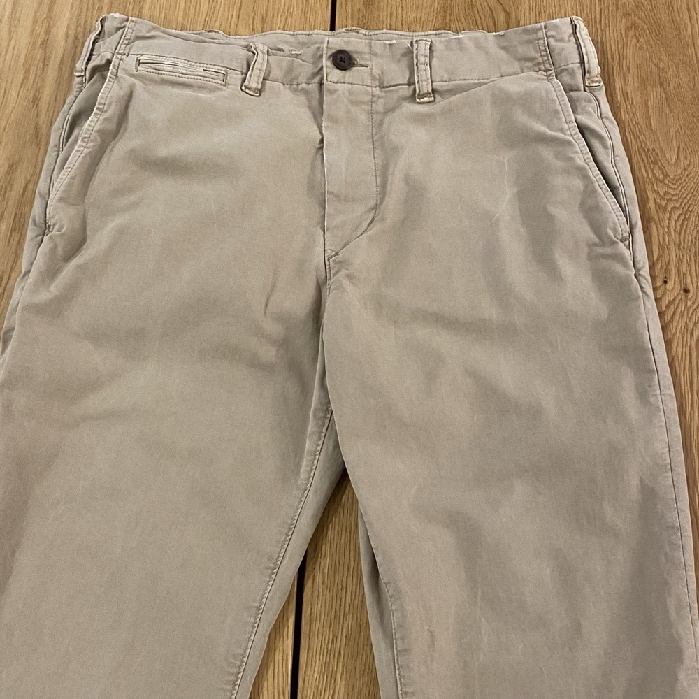 American Eagle men's‎ khaki pants Flex Size 34 Chino Preppy